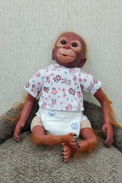 УЦЕНКА Кукла мягконабивная 52см в пакете (FA-007FV)