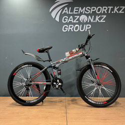 Горный велосипед Stels 24.26.29 STS-200, зеленый красный