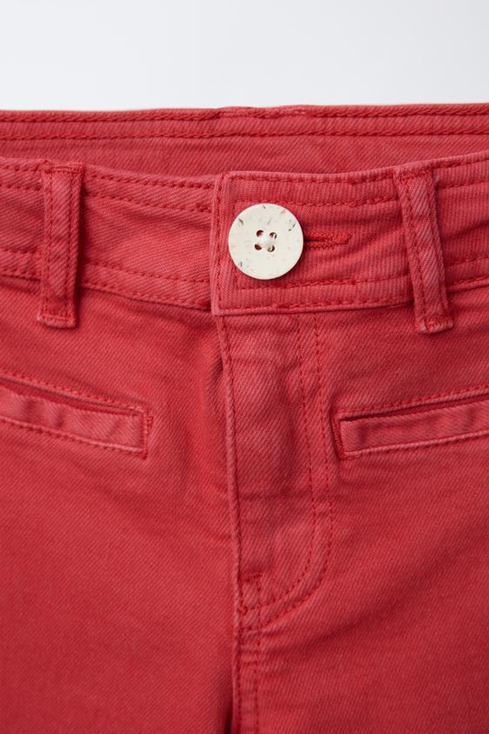 ZARA ДЖИНСЫ MARINE, МАЛИНОВЫЙ