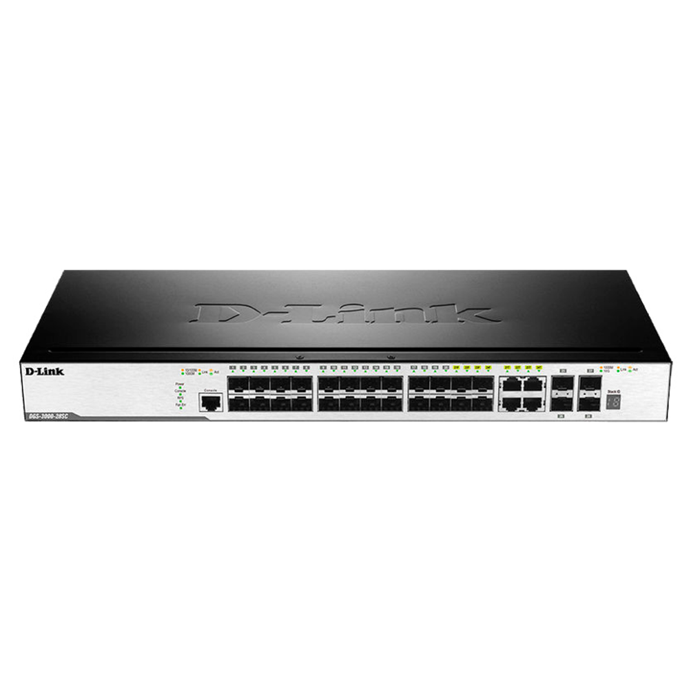 Сетевой коммутатор D-Link DGS-3000-28SC/A1A