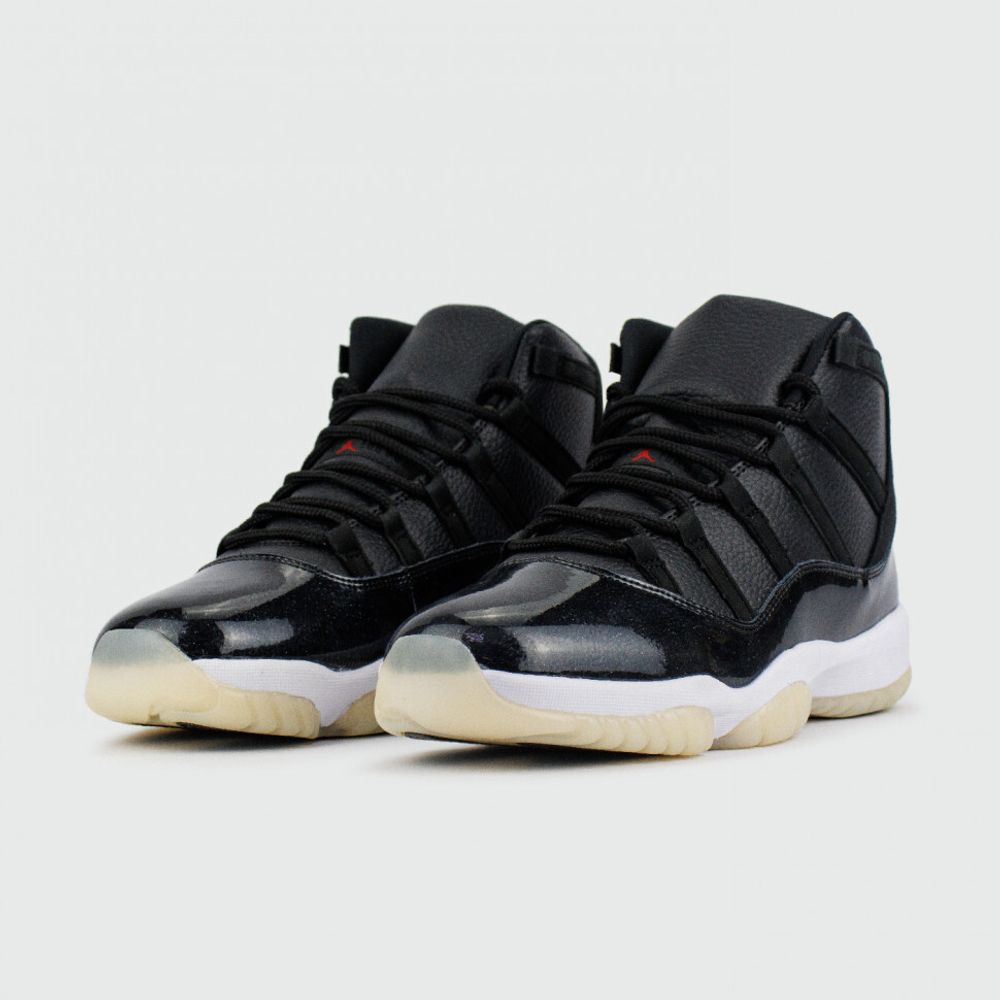кроссовки Air Jordan 11 Black / White 72-10