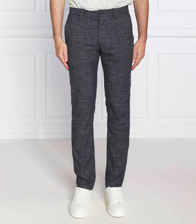 штаны schino-slim-o BOSS ORANGE - темно-синий(50483734)