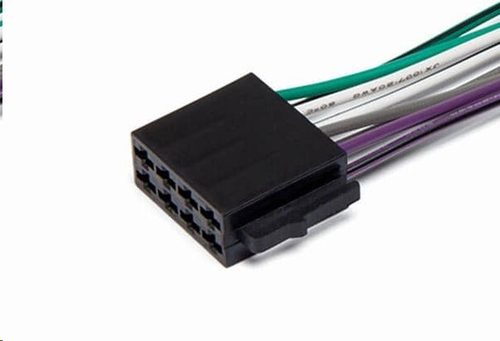 Разъем к радиоаппаратуре (динамики), с проводами (CARGEN)