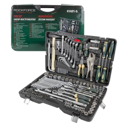 Набор инструментов 142 пр.1/4''3/8''1/2''(6-гр.)(4-32мм) RockForce##Rock FORCE RF-41421-5