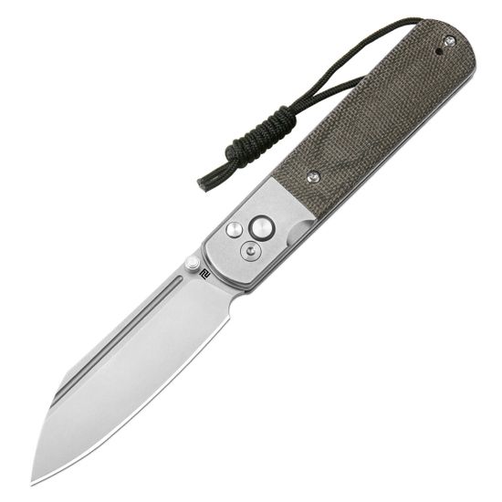 Нож Artisan Cutlery 1875G-ODG Holm клинок из стали S90V, рукоять micarta