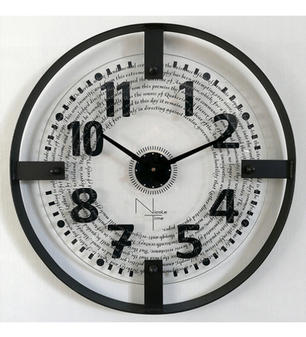Салют SLT-114 Часы интерьерные «BLACK»