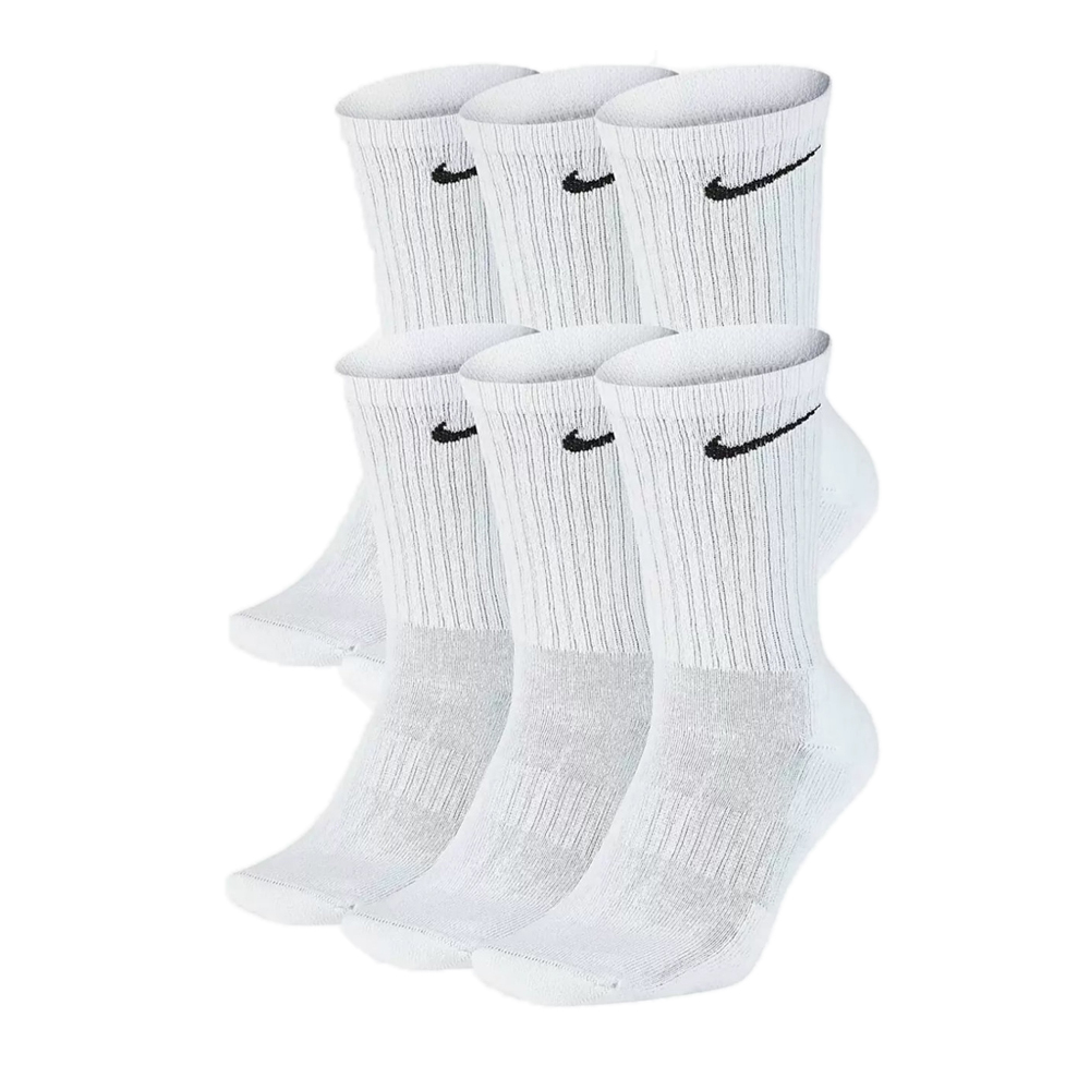 Носки Nike 6-Pack Everyday Cushion Crew White