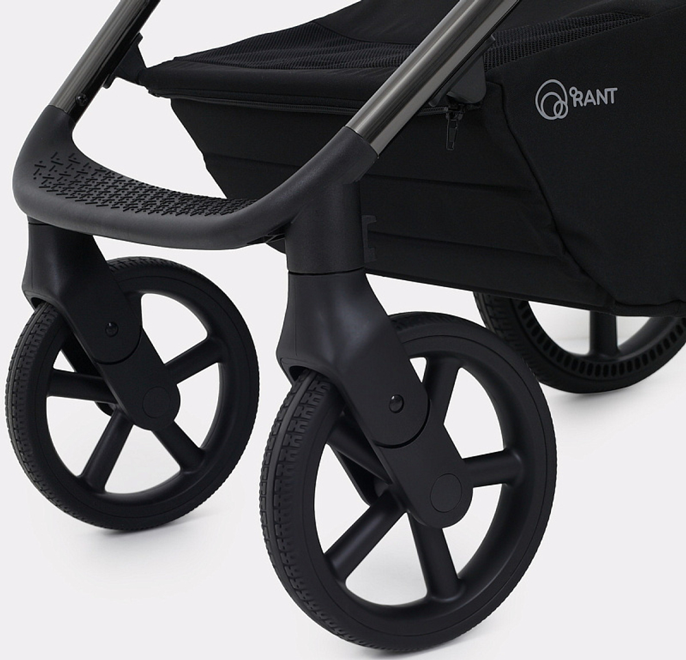 Детская коляска Rant Teo Black Chrome 2 в 1 Black