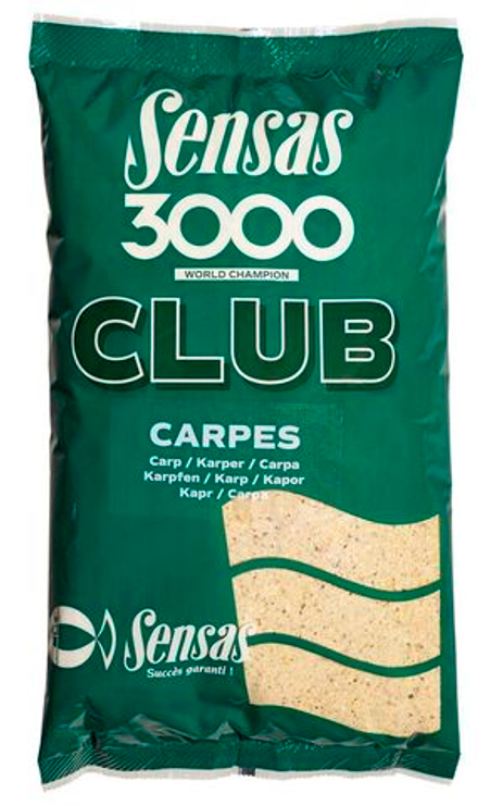Прикормка Sensas 3000 Club CARP 1кг