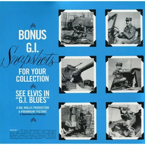 Elvis Presley - Elvis Is Back (Analogue) LP