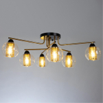 Потолочная люстра Arte Lamp MANCHESTER A7045PL-6BK