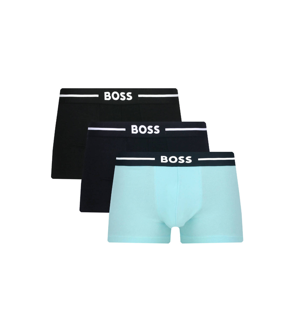 Трусики-боксеры 3шт. Trunk 3P Bold BOSS BLACK - черный(50490888)