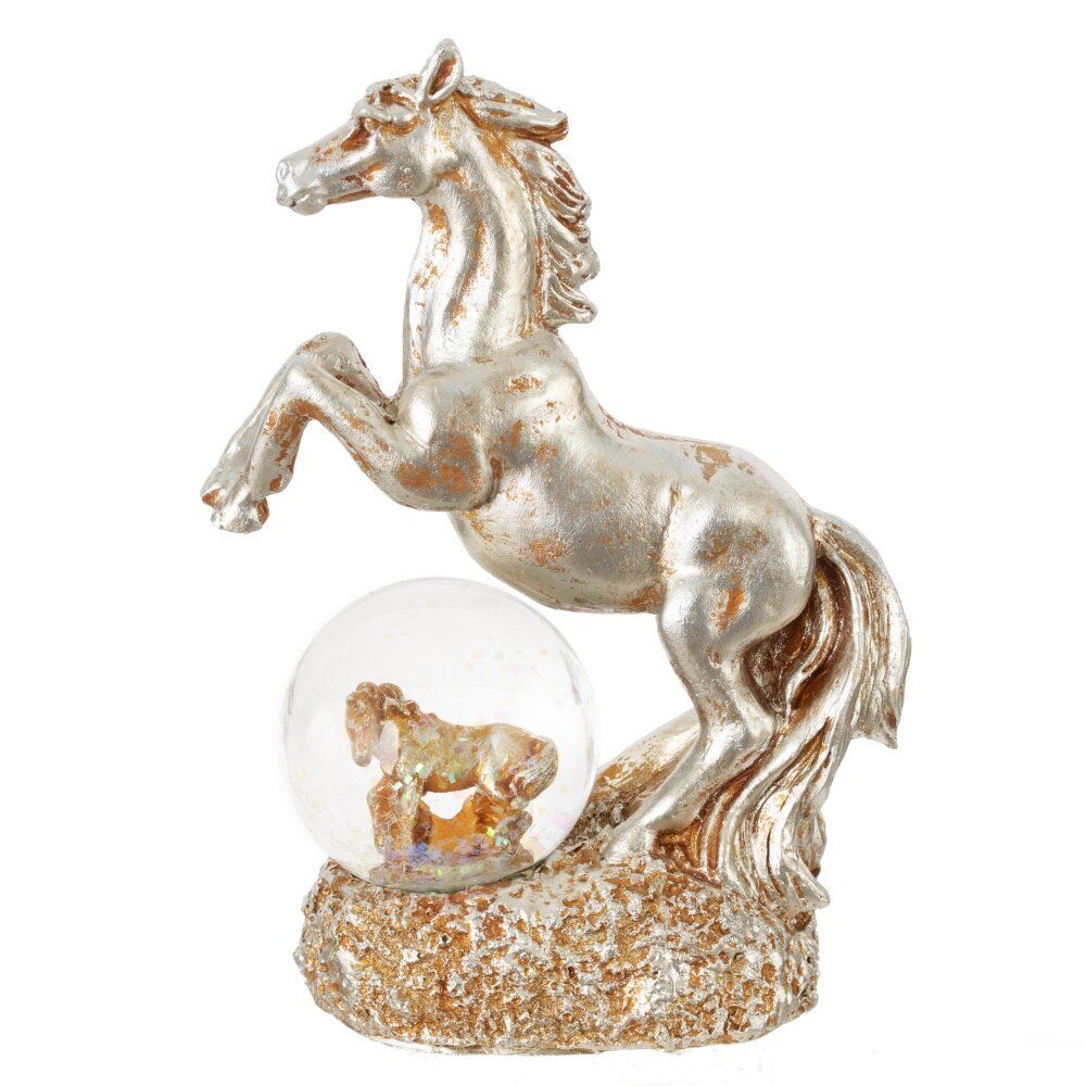 GAEM Фигурка декор в стекл шаре "Лошадь", L9,5 W5 H14 см, 2в.