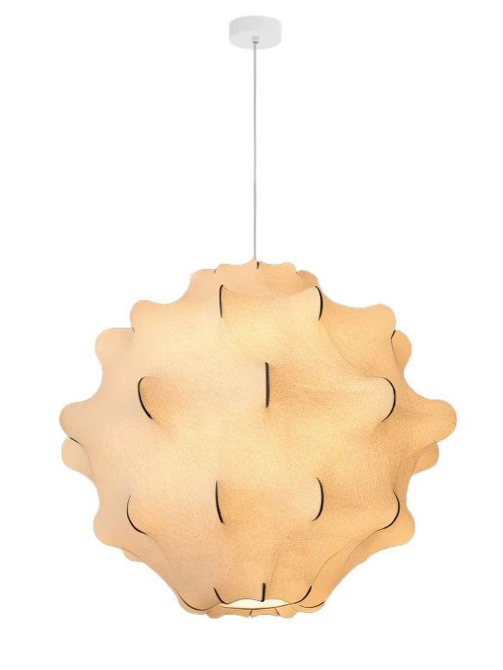 Люстра из перетянутого шёлка 🤍