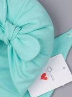 Чалма осенняя для девочки и снуд