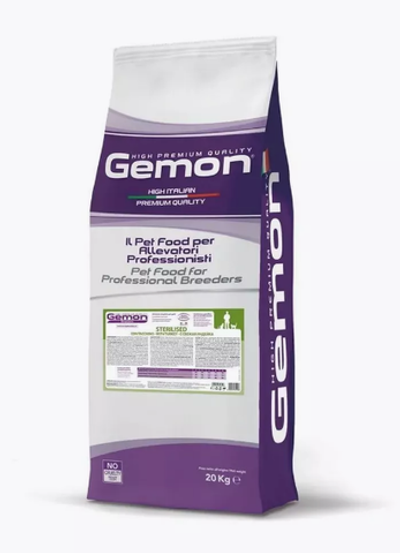 Gemon Cat Sterility (Джемон Стерил) для стерилизованных кошек с Индейкой 20кг