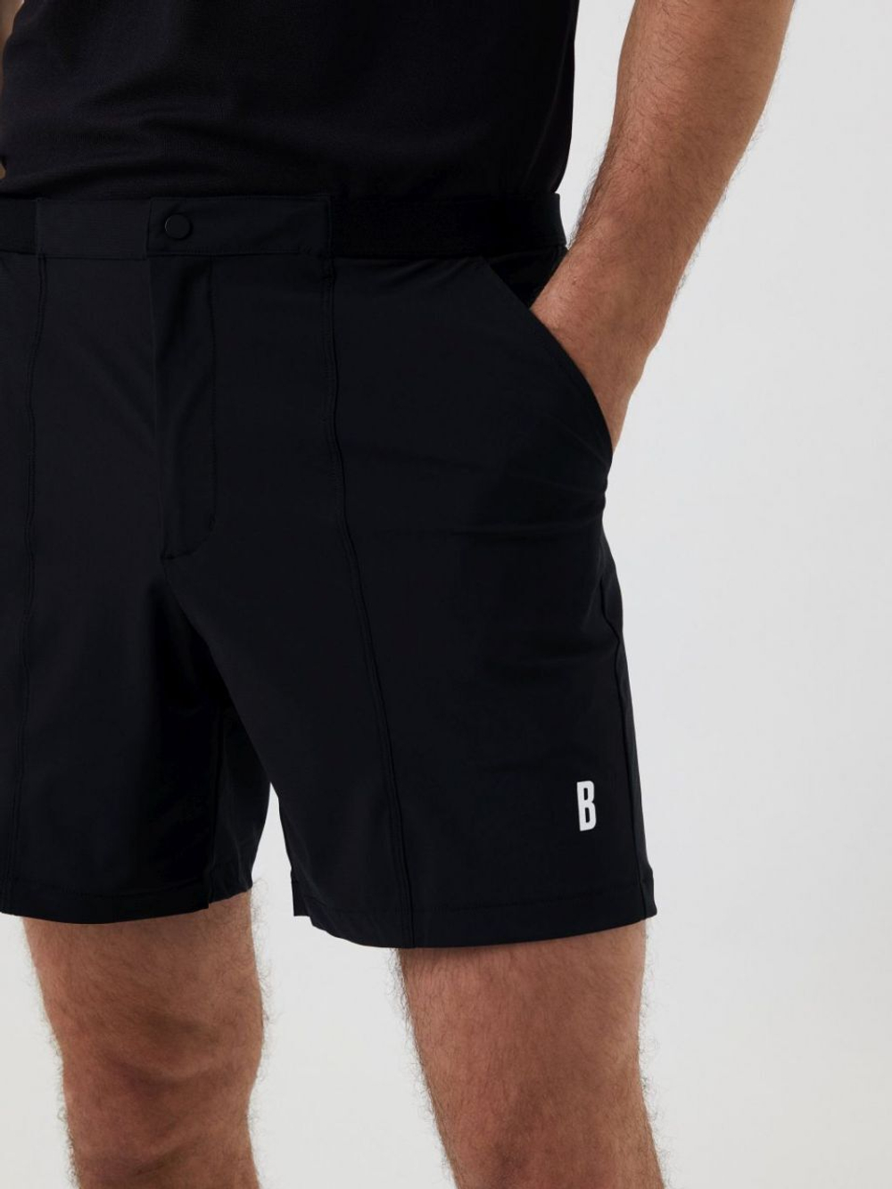 Мужские теннисные шорты Björn Borg Ace 7' Shorts - черный
