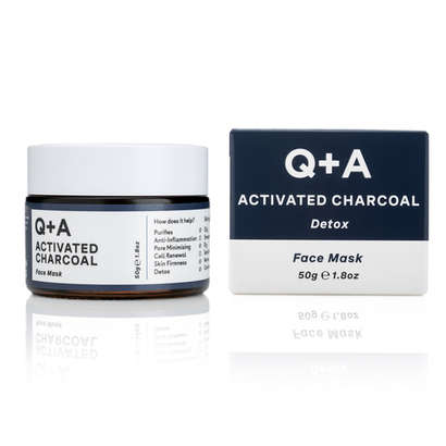 Q+A Маска для лица ACTIVATED CHARCOAL