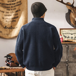 Кардиган мужской плотной вязки