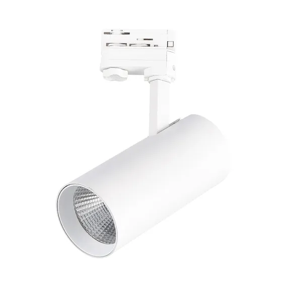 ST661.546.40 Св-к трек. Белый LED 1*40W 4000K 3 200Lm Ra>90 38° IP20 L190xW85xH265 165-265V ТРЭЙС