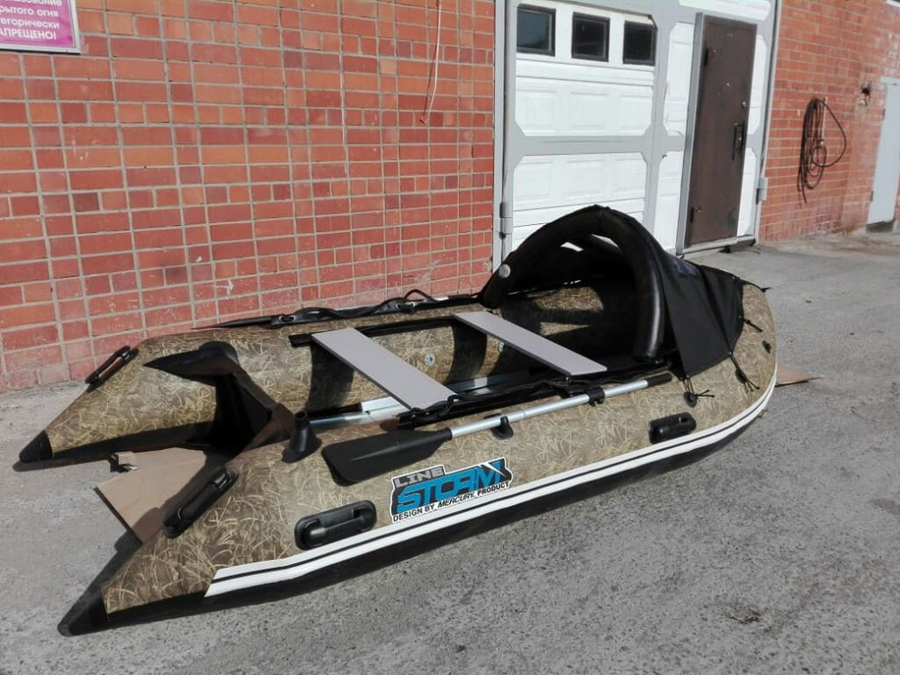 Лодка ПВХ STORMLINE Adventure Extra 360 (камуфляж) (2024)