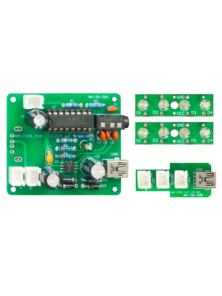 Набор для сборки и пайки (конструктор) Светодиодные компьтерные колонки&quot;