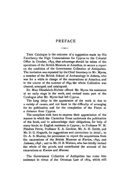 A catalogue of the Cyprus museum | John L. Myers