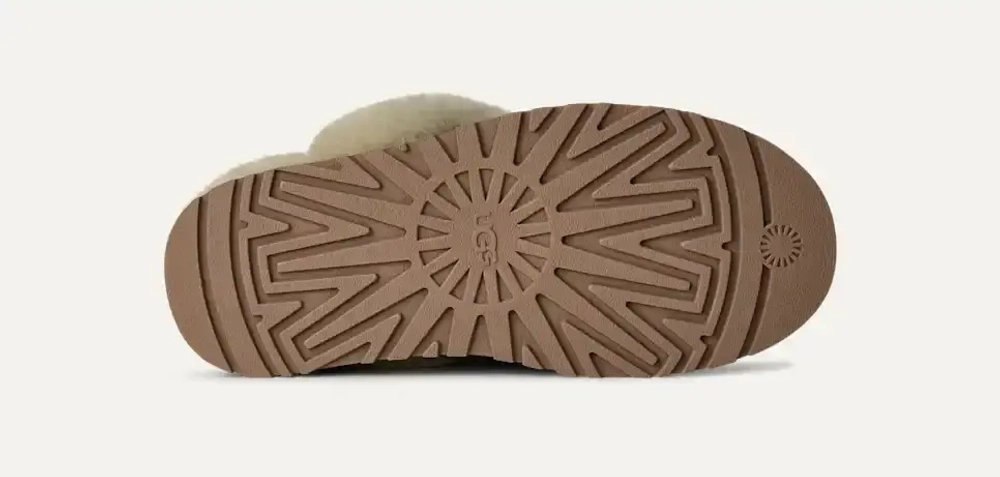 UGG Тапочки Zapatillas Disquette, зеленый