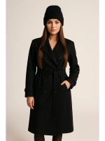 Шапка осенняя вязаная бини для прогулок и спорта