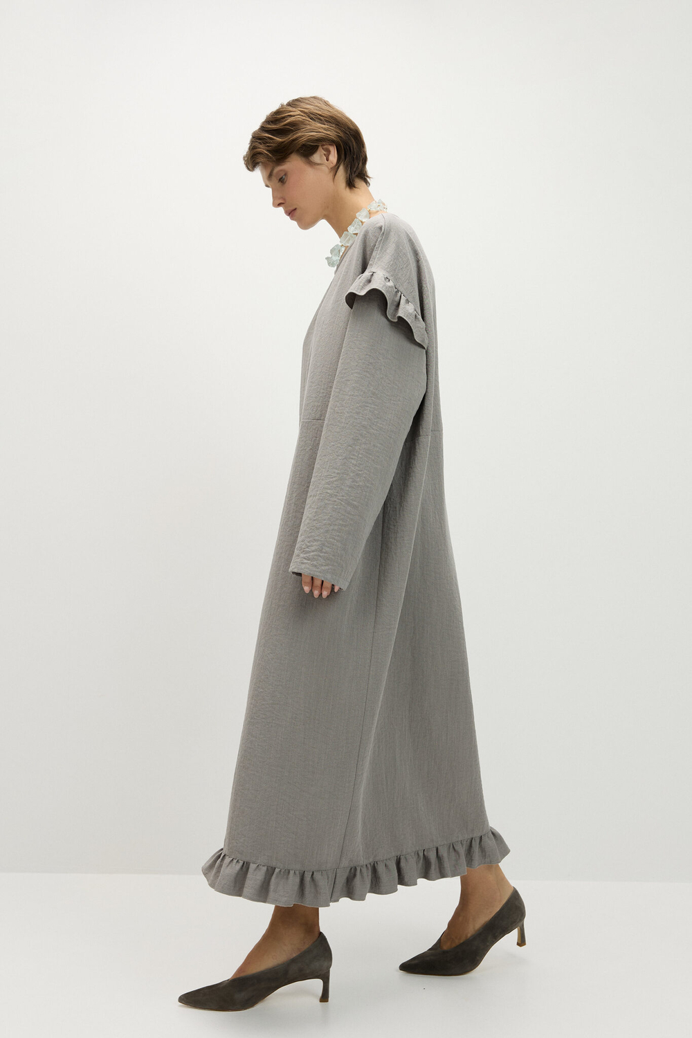 Платье свободного кроя