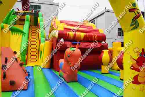 Батут "Саванна" 14*7,5*7 м