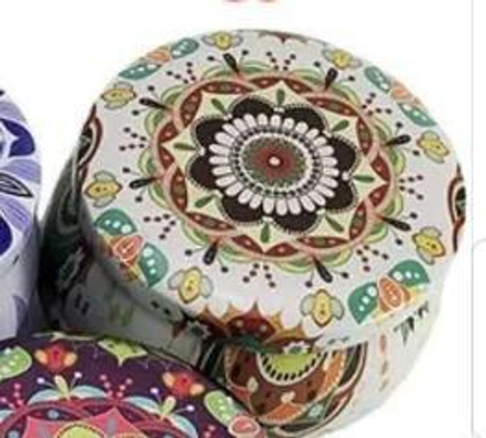 294003 Банка "Лотос" h=5см, d=7,7см, 150мл, жесть белый