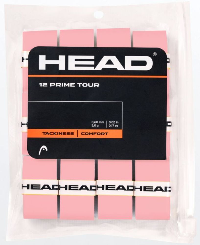 Теннисные намотки Head Prime Tour 12P - pink