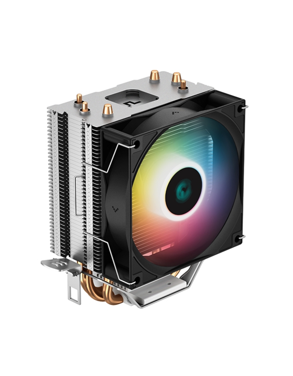 DEEPCOOL AG300 LED LGA1700/1200/115X/AM5/AM4 (36шт/кор, TDP 150Вт, PWM, Multi-Color LED Lighting, Fan 92mm, 3 тепл. Трубки прямого контакта) RET
