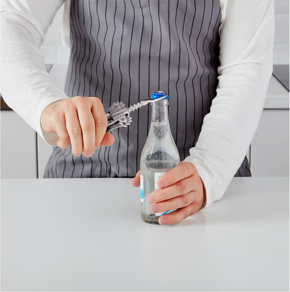 IDEALISK Штопор, серебристый/матовый (101.490.29)