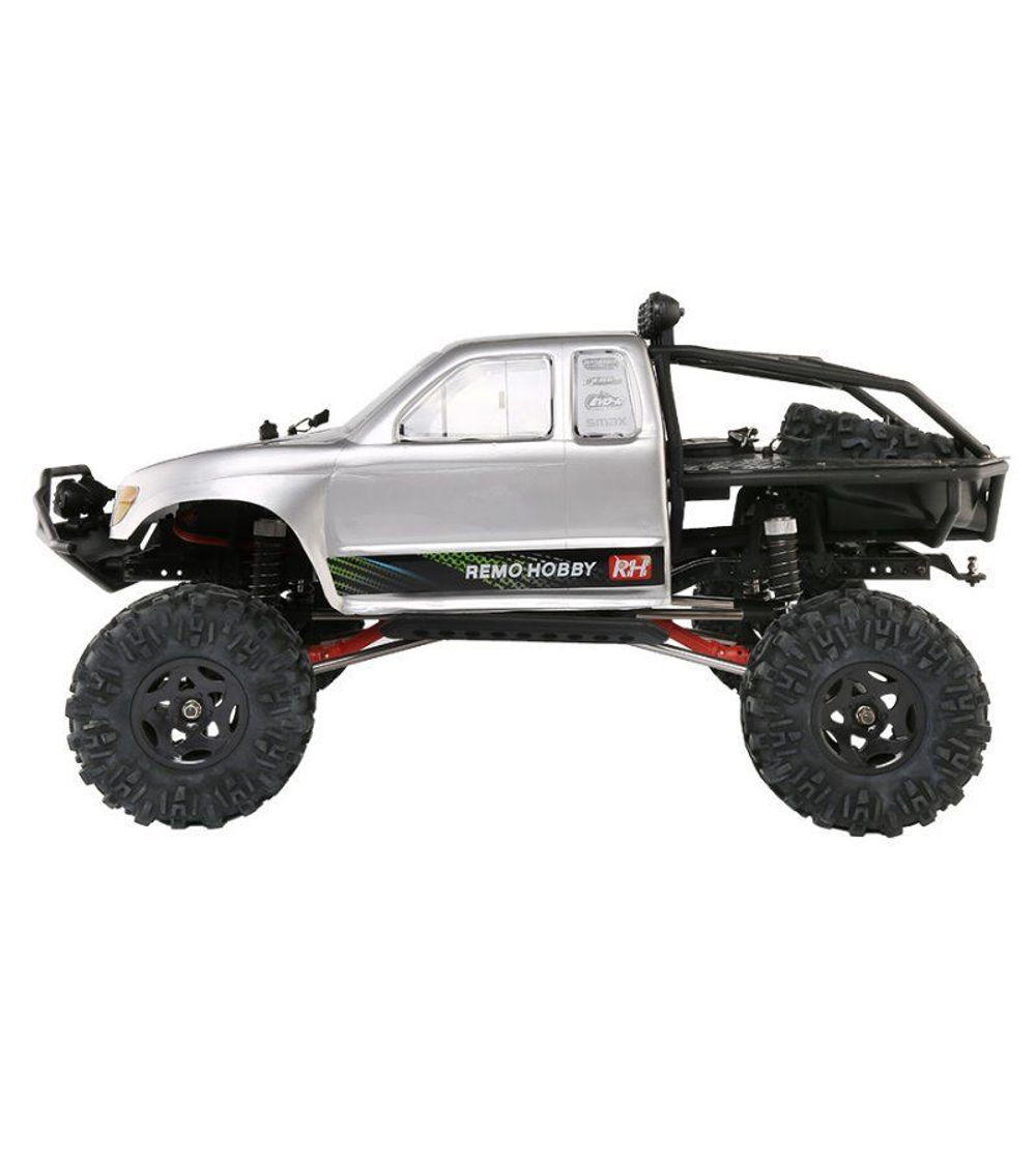 Радиоуправляемый краулер Remo Hobby 1097-ST (серебристый) 4WD 2.4G 1/10 RTR