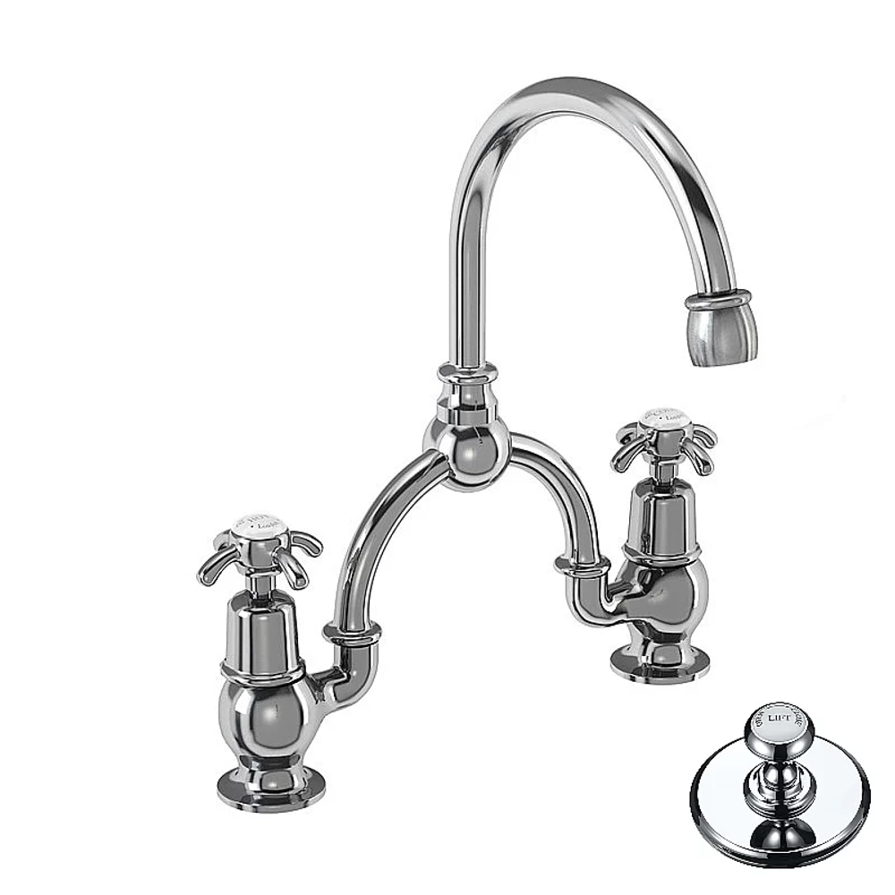 Смеситель для раковины Burlington AN28-QT+W9