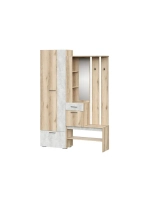 Прихожая с зеркалом комплект мебели 142х35,2х205,6 см