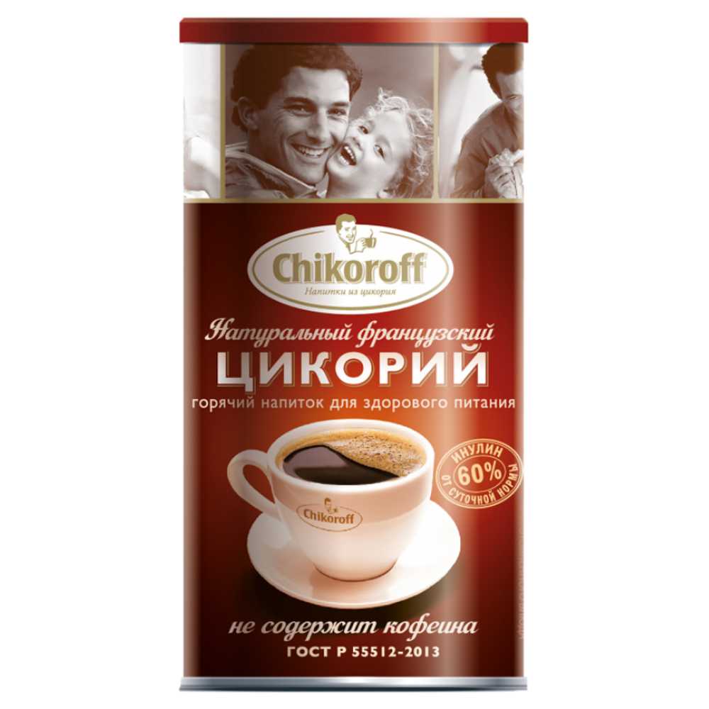 Натуральный французский цикорий 110г (Chikoroff)