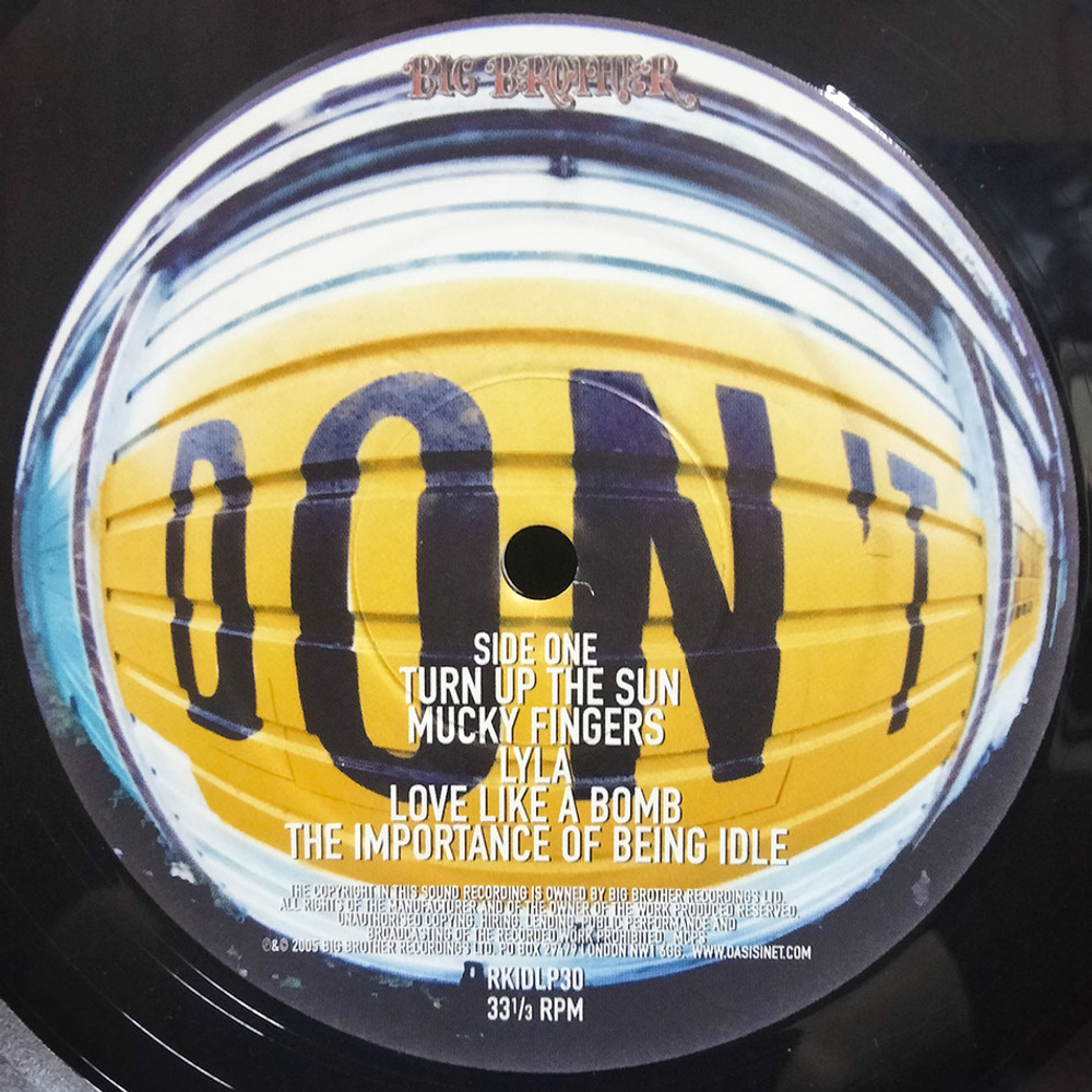 Oasis / Don't Believe The Truth (Limited Edition)(LP)