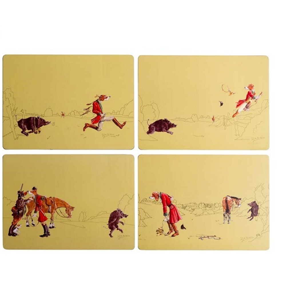 Плейсматы Охота