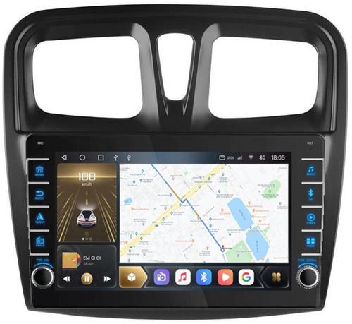 Магнитола для Renault Logan/Sandero 2014+ - Kuberg OL-9945 (кнопки и крутилки), Android 12, Быстрая, CarPlay, 4G SIM-слот