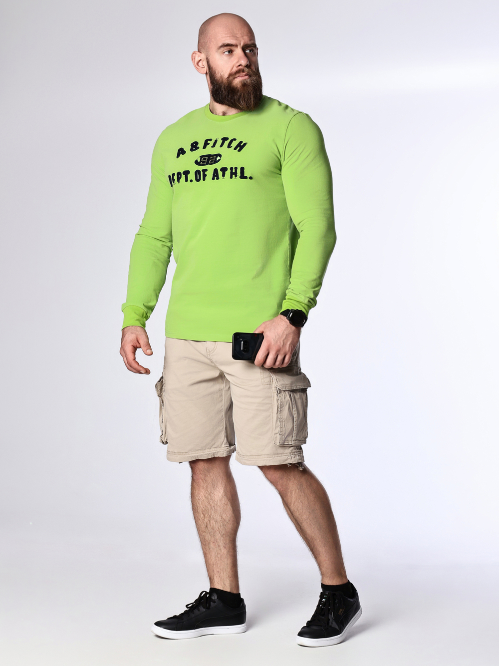 Лонгслив Abercrombie & Fitch ABL012