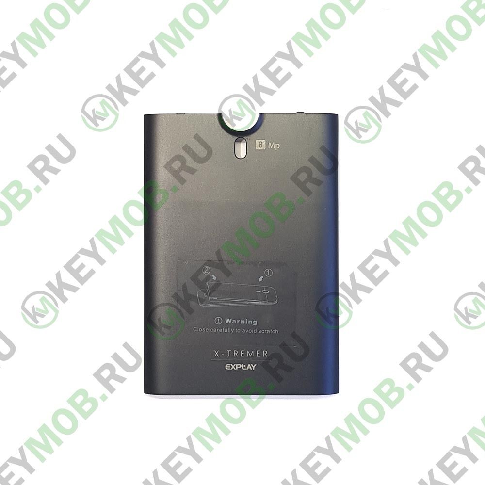 Крышка АКБ для Explay X-Tremer, черная