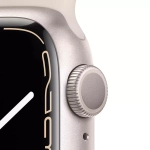 Смарт-часы Apple Watch Series 7 A2473, 41мм, MKMY3LL/A, Startlight Aluminum Case/Starlight Sport Band