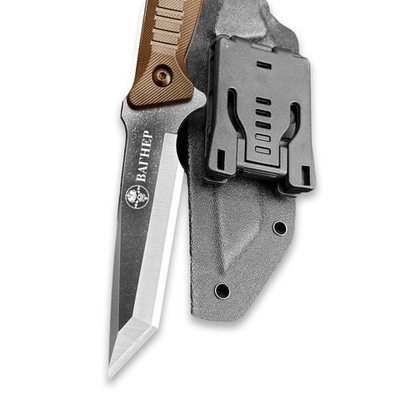 Тактический нож "Вагнер" (клинок 110 мм., рукоять песок)