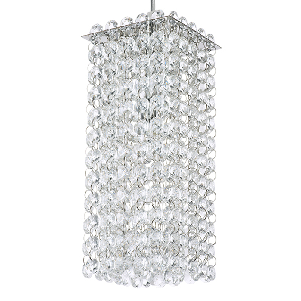 795424 Подвес CRISTALLO 1х40W G9 ХРОМ