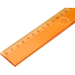 Линейка Attache Economy 20 см пластиковая