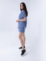 Костюм летний льняной с шортами