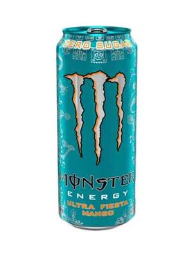 Энергетический напиток Monster Energy Ultra Fiesta Mango (Ультра Фиеста Манго), 500мл.